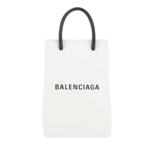 BALENCIAGA Leather Shopping Tote Bag