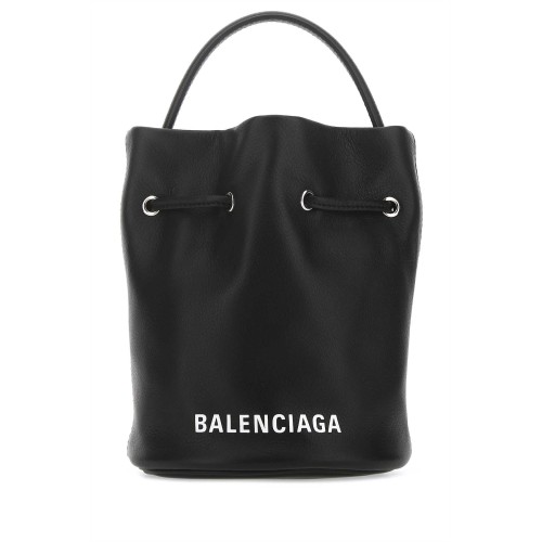 BALENCIAGA Everyday XS Bucket Bag, Silver Hardware