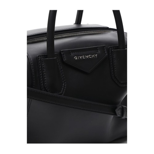 GIVENCHY Antigona Soft Small Top Handle Bag, Silver Hardware