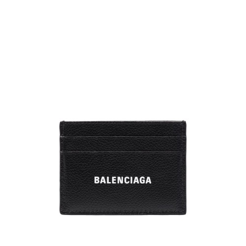 BALENCIAGA Grained Leather Cardholder