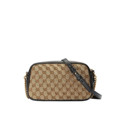 GUCCI GG Marmont Small Shoulder Bag, Gold Hardware