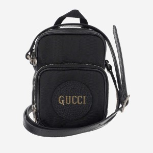 GUCCI Off The Grid Mini Crossbody Bag, Brushed Silver Hardware