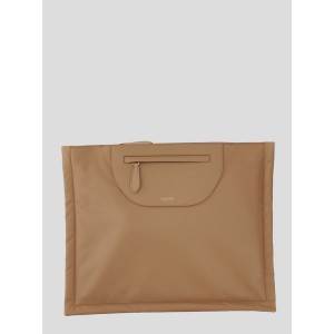 BURBERRY Large Leather Clutch