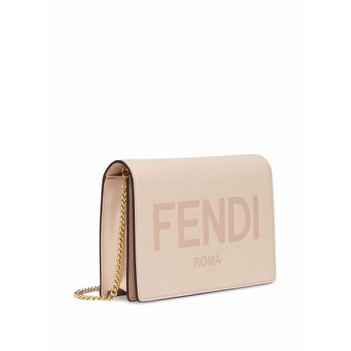 FENDI Roma Wallet on Chain, Gold Hardware