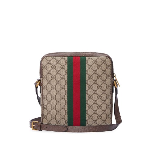 GUCCI Ophidia GG small Messenger Bag, Gold Hardware
