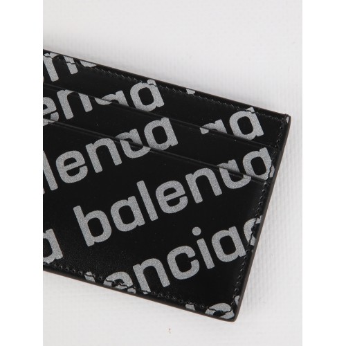 BALENCIAGA All Over Logo Cardholder