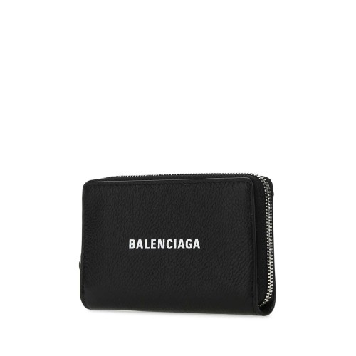 BALENCIAGA Logo Ziparound Cardholder