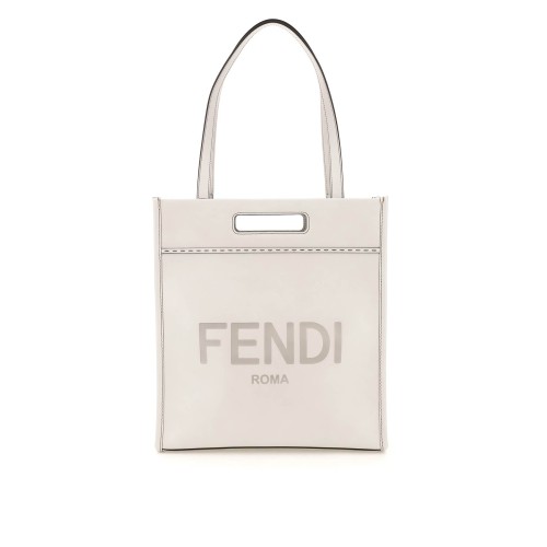 FENDI Leather Shopping Bag