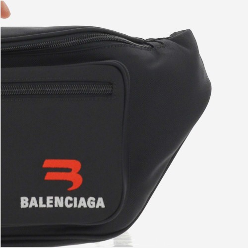 BALENCIAGA Explorer Logo Embroidered Belt Bag