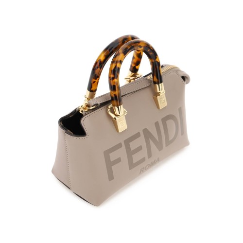 FENDI By The Way Mini Boston Bag, Gold Hardware
