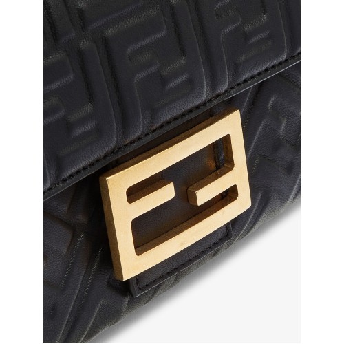 FENDI Baguette Chain Midi Shoulder Bag, Gold Hardware