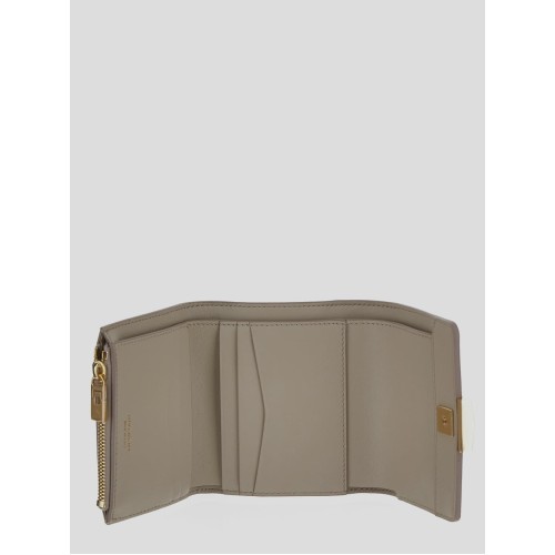 GIVENCHY 4G Trifold Wallet, Gold Hardware