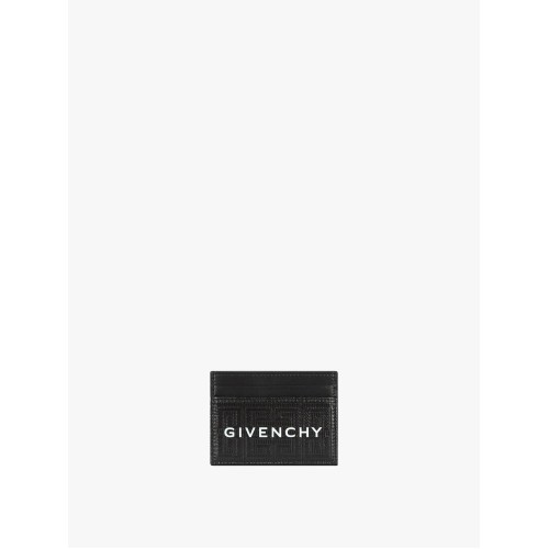 GIVENCHY 4G Cardholder Coated Canvas