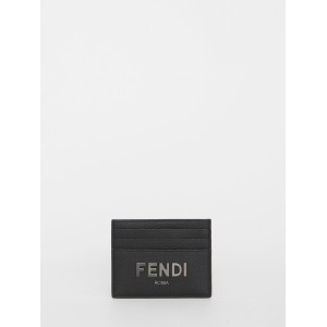 FENDI Grained Leather Cardholder