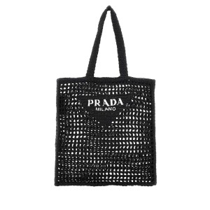 PRADA Crochet Shopping Bag