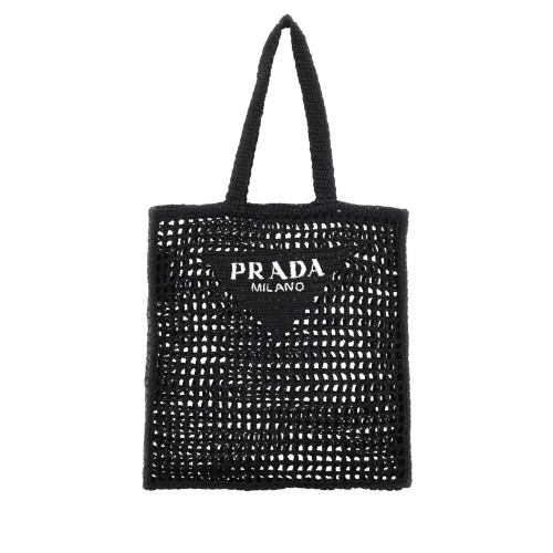 PRADA Crochet Shopping Bag