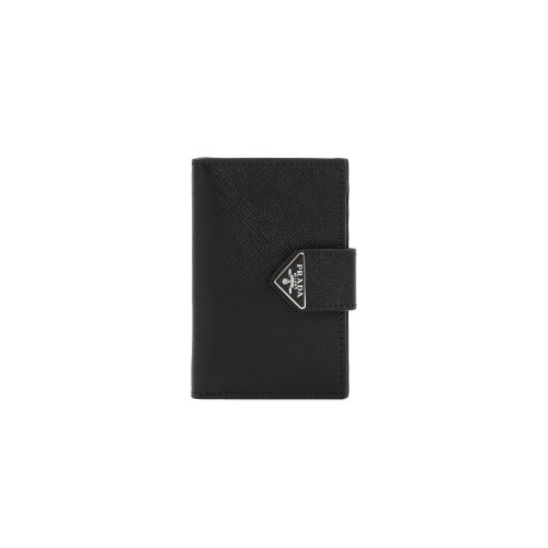 PRADA Saffiano Leather Vertical Cardholder
