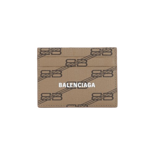 BALENCIAGA Signature BB Monogram Card Holder