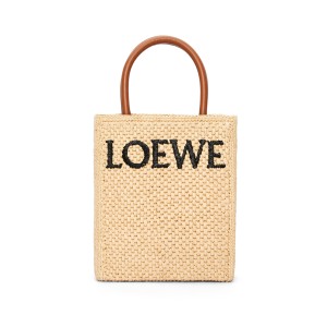 LOEWE Standard A5 Tote bag in raffia