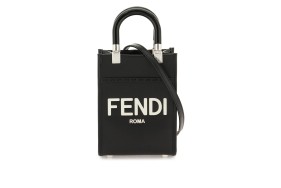 FENDI Sunshine Mini Shoulder Bag, Silver Hardware
