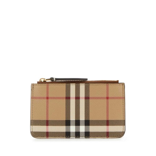 BURBERRY London Check Coin Pouch