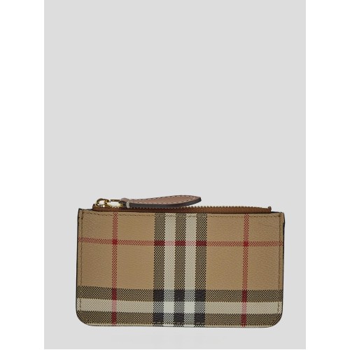 BURBERRY London Check Coin Pouch