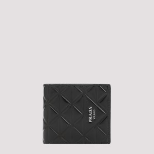 PRADA Leather Bifold Wallet