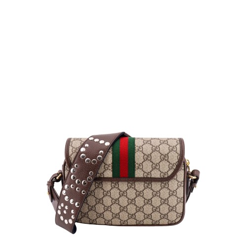 GUCCI Ophidia GG Small Shoulder Bag, Gold Hardware