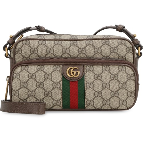 GUCCI Ophidia Small Messenger Bag, Gold Hardware