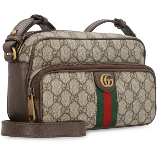 GUCCI Ophidia Small Messenger Bag, Gold Hardware