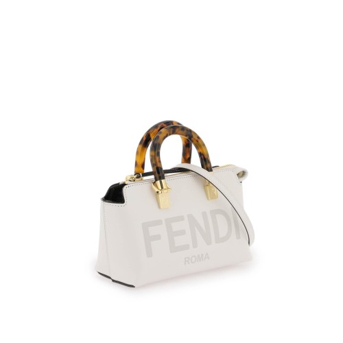 FENDI By The Way Mini Boston Bag, Gold Hardware