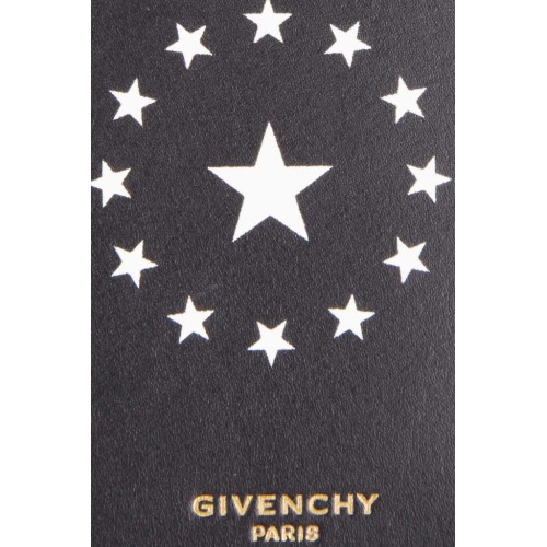 GIVENCHY Star Embossed Zip Cardholder