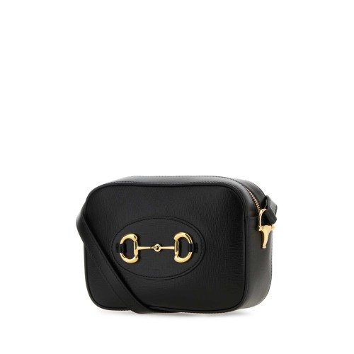 GUCCI Horsebit Camera Bag, Gold Hardware