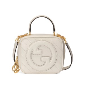 GUCCI Blondie Top Handle Bag, Gold Hardware
