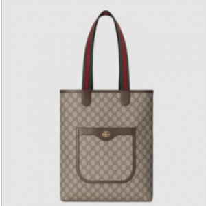 GUCCI Ophidia GG Small Tote Bag, Gold Hardware
